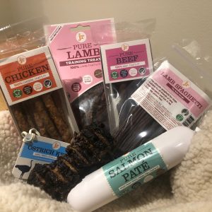LIVforPETS Shop - JR Pet Products, 100% Natural Dog Treats - Medium Treat Selection (Pure Pate, Ostrich Kebab, Lamb Spaghetti, Training Treats & Pure Meat Sticks. LIV for PETS - Dog Walking and Pet Sitting in Slip End Harpenden Caddington and Markyate.